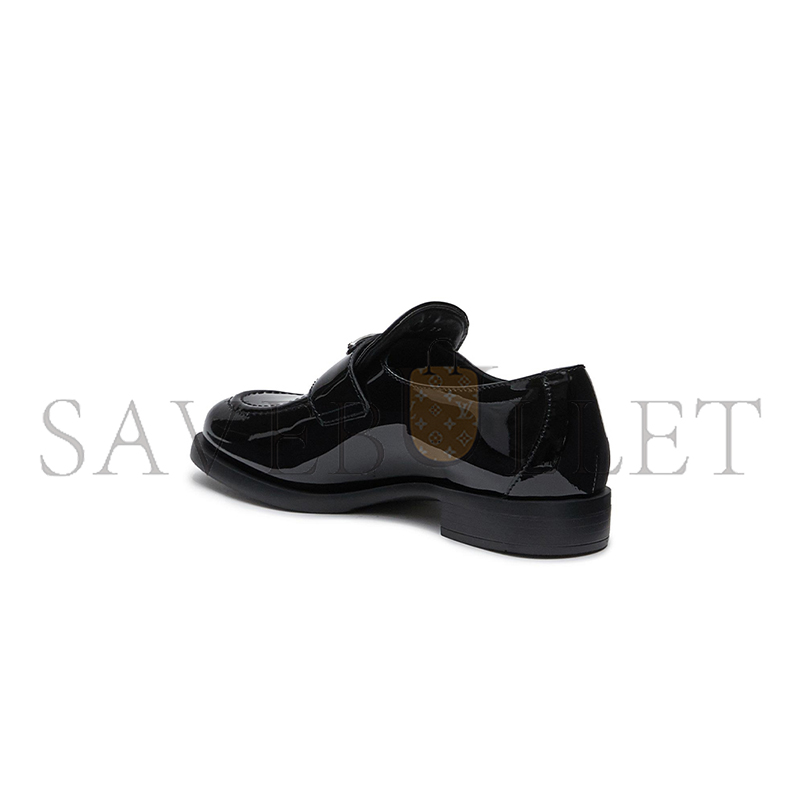 Pra*a patent leather loafers